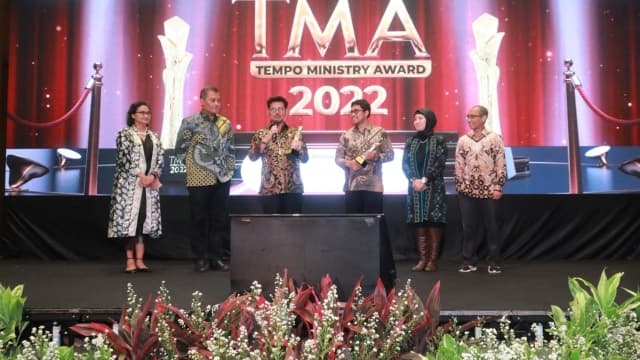 Kementan Raih Penghargaan Komunikasi Publik Tempo Ministry Award 2022