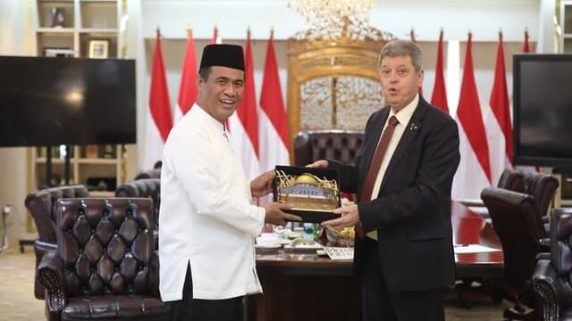 Duta Besar Palestina ke Kementerian Pertanian, Minta Dukungan Dari Sektor Pertanian