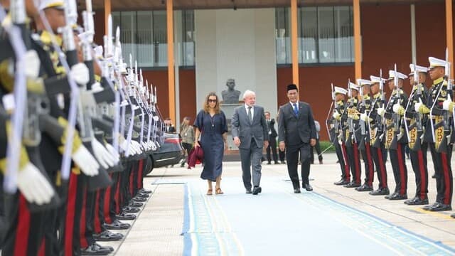 Hangat dan Bersejarah, Mentan Amran Sukses Iringi Kunjungan Kenegaraan Presiden Brasil