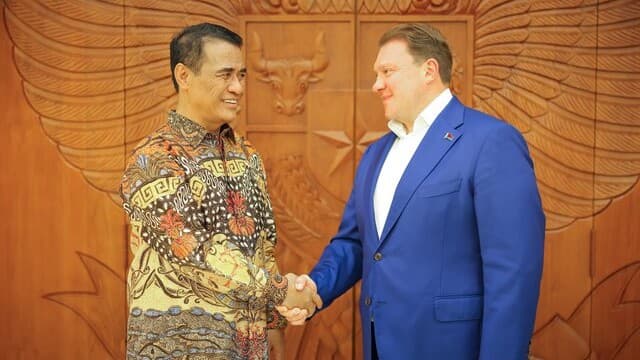 Anak Presiden Belarusia Temui Mentan Amran Untuk Investasi Pertanian