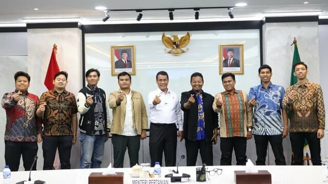 Mentan Amran Ajak Anak Muda Bangun Pertanian, IKA BEM Nusantara Siap Bergerak