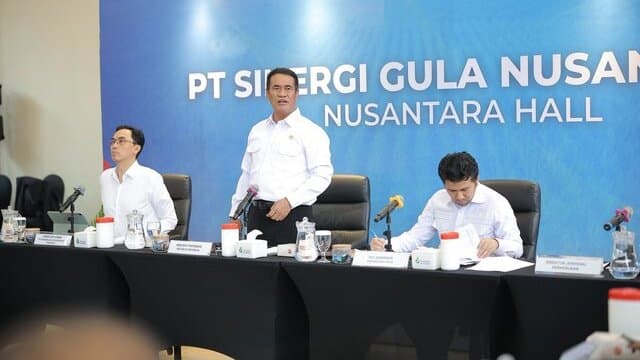 Kejar Swasembada Gula Dua Tahun, Mentan Amran Pacu Produksi Nasional Tembus 3 Juta Ton