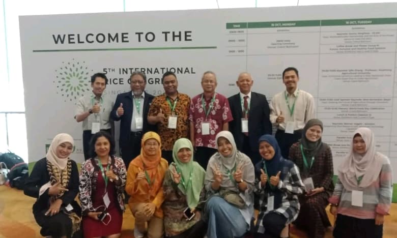 Kemajuan Riset Bioteknologi Padi Indonesia Ditampilkan Pada International Rice Congress di Singapura