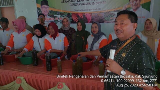 Tingkatkan Kompetensi Petani Sumatera Barat, Kementan Bersinergi dengan Komisi IV DPR RI Lakukan Bimtek Biosaka
