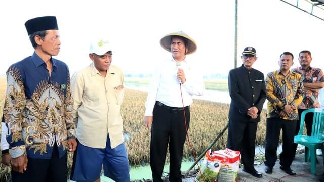 Mentan Amran Gencarkan Pompanisasi di Jawa Tengah, Petani Grobogan Mengaku Sangat Terbantu