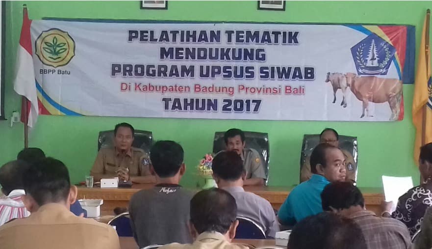 Mengatasi Permasalahan SIWAB Melalui Diklat Tematik Di  Provinsi Bali