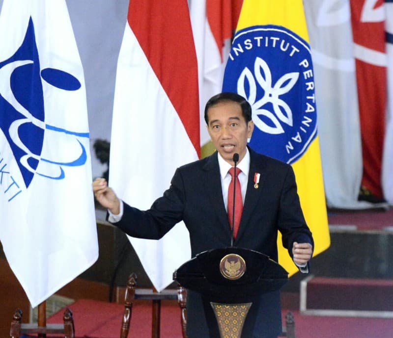 Presiden Dorong Lulusan IPB Memajukan Sistem Pertanian Indonesia