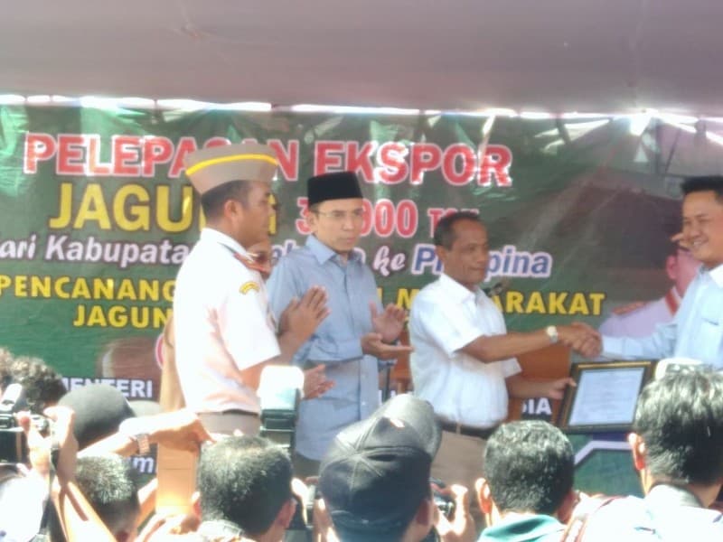 NTB Provinsi Ketiga Ekspor Jagung ke Filipina