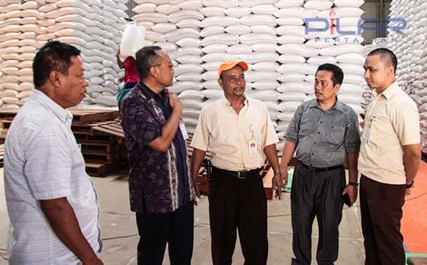 Sergab di Sentral Produksi Masih Perlu Dimaksimalkan, Dirjen PSP Pantau Gudang Bulog Pati
