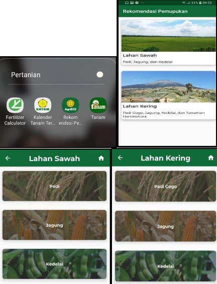 AgriDSS, Aplikasi Pemberi Rekomendasi Pupuk Tanaman Pangan