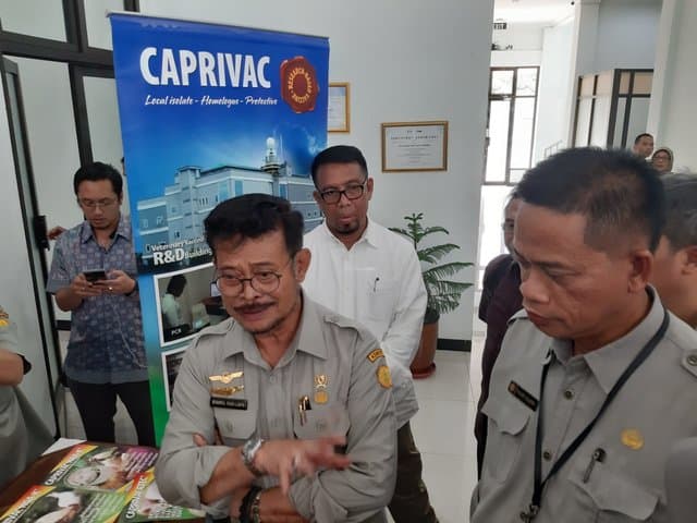 Mentan Syahrul Ingin Vaksin Unggas Indonesia Mendunia