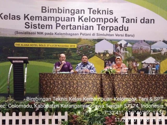 Peserta Bimtek Siap Lakukan Penilaian Kelas Kemampuan Kelompok Tani