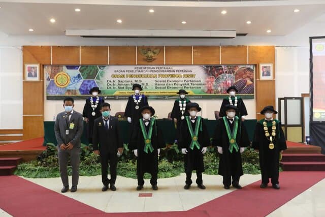 3 Profesor Riset Dikukuhkan, Mentan SYL: Modal Mewujudkan Pertanian 3M