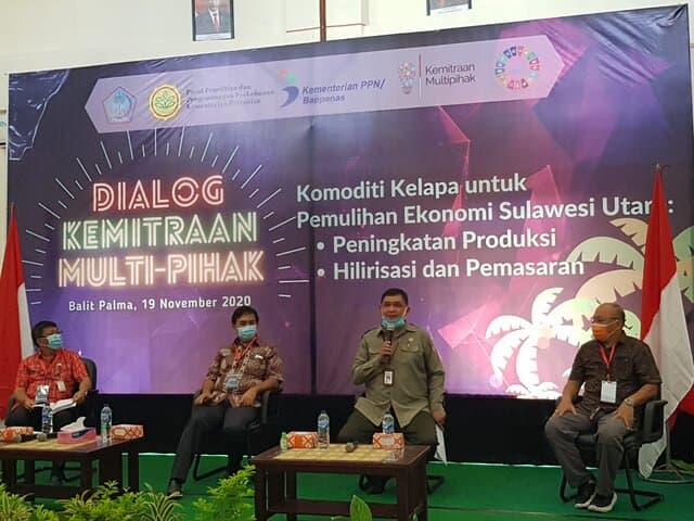 Kemitraan Multi Pihak Solusi Permasalahan Produksi dan Hilirisasi Komoditas Kelapa di Sulut