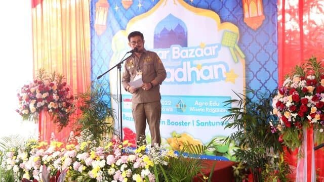 Mentan SYL dan HKTI Membuka Gebyar Bazaar Sembako Murah Ramadhan