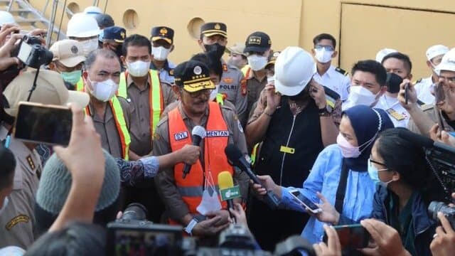 Mentan SYL Inspeksi Kedatangan Kapal Ternak di Pelabuhan Tanjung Priok