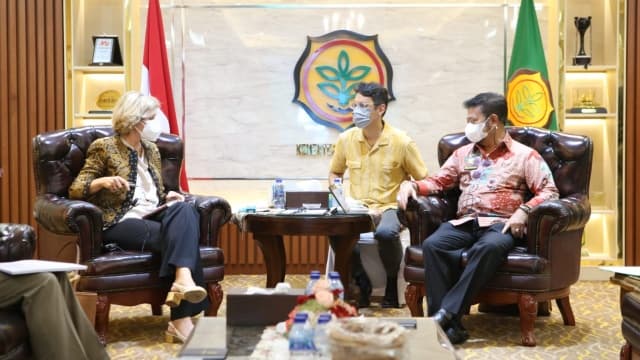 Kementan dan Bank Dunia Bersinergi Bangun Pertanian Berketahanan Iklim