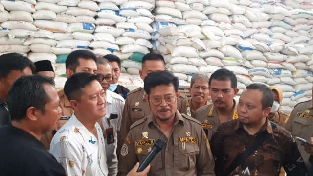 Dari Karawang Mentan SYL Pastikan Stok Beras Aman Hingga Akhir Tahun