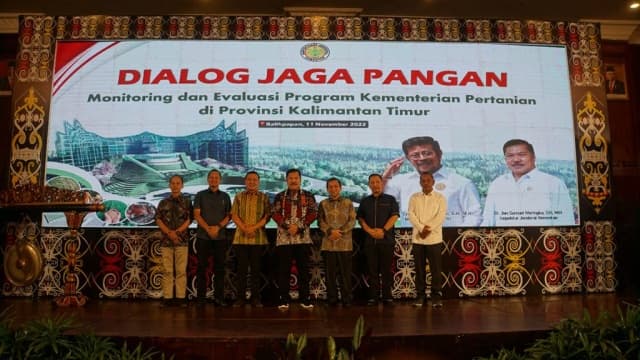 Kementan Gelar Dialog Jaga Pangan di Kota Balikpapan, Fokus Utamanya Adalah Fungsi Pengawasan