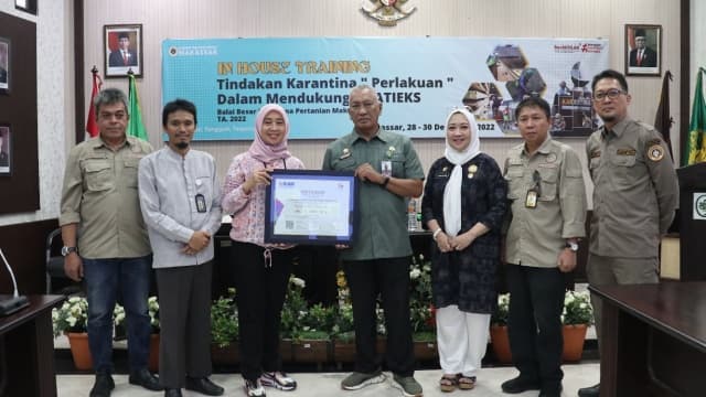 Karantina Pertanian Makassar Konsisten Cegah Penyuapan