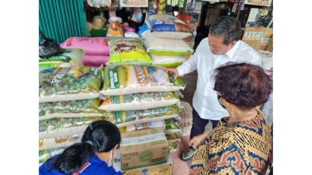 Harga Beras Mulai Turun Dan Stok Pangan Pokok Aman di Kabupaten Blitar