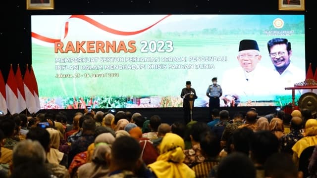 Rakernas 2023, Wapres Dorong Wujudkan Pertanian Kuat dan Pengendalian Inflasi Pangan