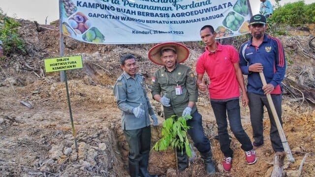 Miliki Bangsal Pasca Panen dan Kebun Agroeduwisata : Penumbuhan Ekonomi Masyarakat Petani Kota Kendari