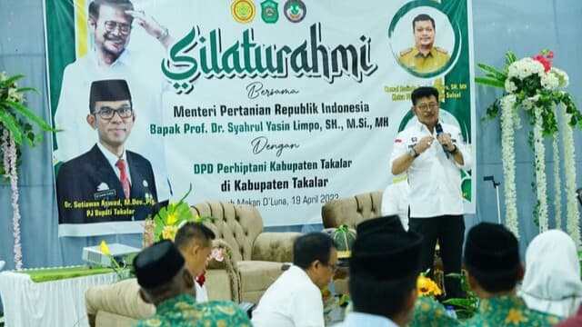 Mentan SYL Ajak Penyuluh Kabupaten Takalar Tanam Komoditas Strategis