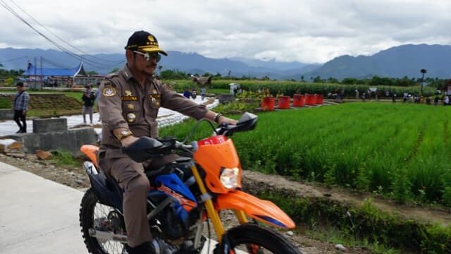 Menteri Pertanian Tinjau Persiapan Pelaksanaan Penas di Padang