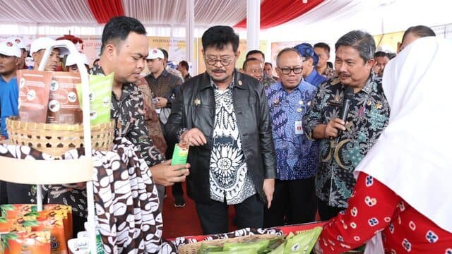 Perkuat Hilirisasi, Mentan SYL Buka Gebyar Hortikultura dan Launching Gerakan Gloria