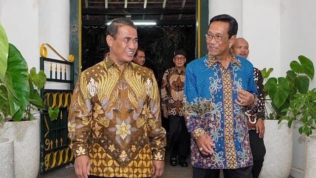 Mentan Empat Mata dengan Sri Sultan, Bahas Ekonomi dan Pertanian