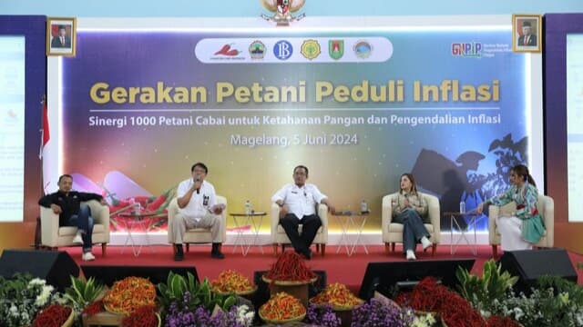 Champion Cabai Mitra Kementan Konsolidasikan 1000 Petani Peduli Inflasi