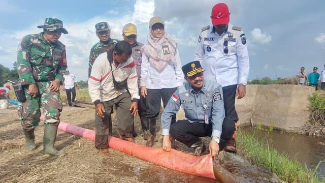 Riau Menerima 240 Unit Pompa Air : Langkah Besar Capai Target PAT