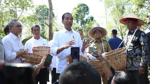 Presiden dan Mentan Amran di Lampung Barat, Pacu Produksi Kopi dan Peningkatan Kesejahteraan Petani