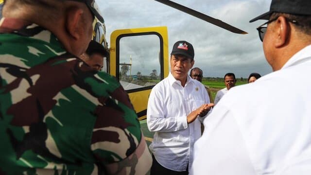 Mentan Amran Kembangkan Varietas Padi Adaptif Perubahan Iklim di Lumbung Pangan Merauke