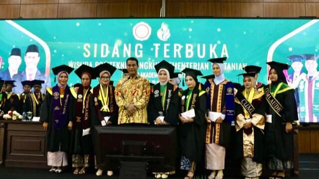 Hasilkan Generasi Unggul, Polbangtan dan PEPI Kementan Laksanakan Wisuda Nasional