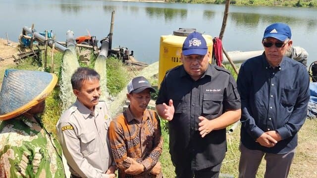 Petani Gresik Terkendala Air Irigasi, Dirjen PSP Terjun Langsung