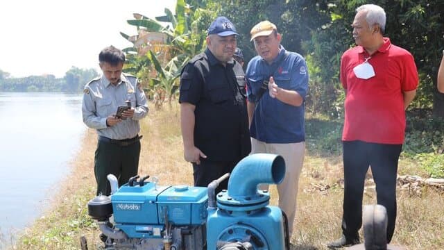 Kementan Beri Solusi untuk Tantangan Irigasi di Desa Padang Bandung