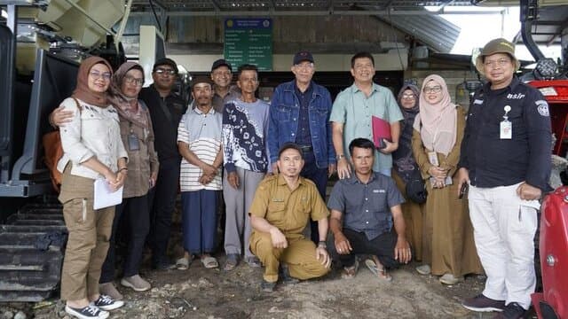 Kejar Target IP Demi Swasembada Pangan, Tenaga Ahli Menteri Pertanian Tinjau BP Barito Kuala
