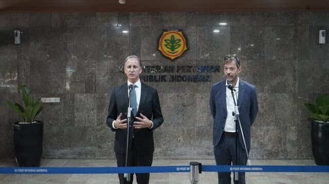 Bertemu Mentan Amran, Dubes Belanda Apresiasi Capaian Sektor Pertanian Indonesia, Perkuat Kolaborasi Indonesia-Belanda