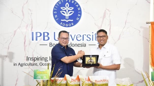 Wamentan Sudaryono dan Rektor IPB Luncurkan Benih Paten! Produktivitas Capai 12 Ton Per Hektar