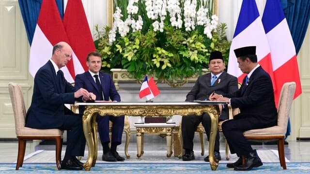 Mentan Amran Teken Deklarasi Kerja Sama Pertanian dalam Pertemuan Bilateral Indonesia–Prancis