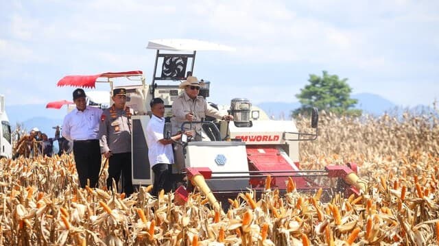 Produksi Naik, Presiden Prabowo Pastikan Indonesia Siap Swasembada