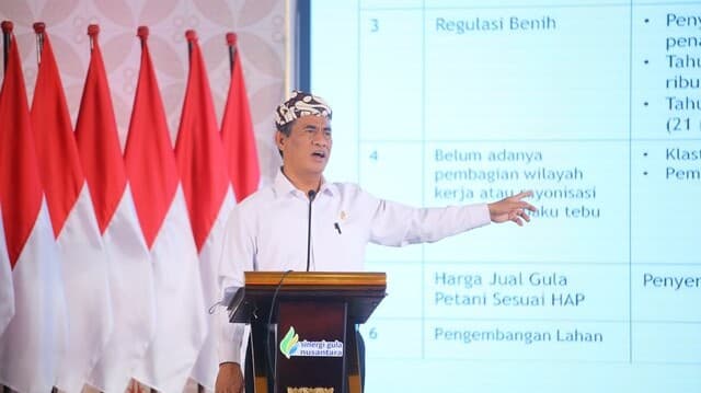 Targetkan Swasembada Gula Lebih Cepat, Mentan Amran Benahi Tata Kelola Tebu Nasional