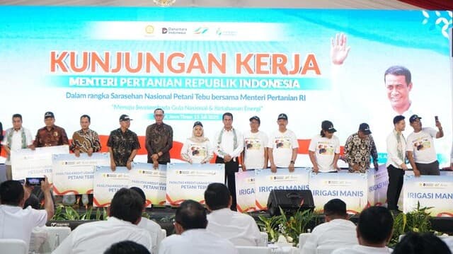 Kunjungi Kediri, Mentan Amran Paparkan 4 Solusi Tingkatkan Produktivitas Tebu Nasional