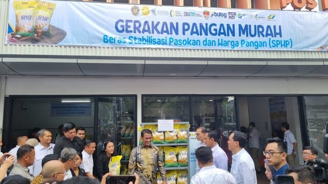 Harga Lebih Terjangkau, Warga Apresiasi Gerakan Pangan Murah Beras SPHP