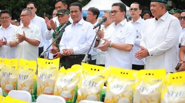Stabilisasi Harga Beras, Pemerintah Salurkan 43 Ribu Ton Beras SPHP Serentak Hari Ini