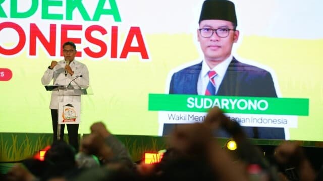 Wamentan Sudaryono Sebut Prabowoisme Jadi Nafas Gerakan Organisasi Tani Merdeka