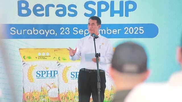 Hadirkan GPM Serentak di 828 Titik, Mentan Amran Pastikan Warga Jatim Nikmati Harga Pangan Murah