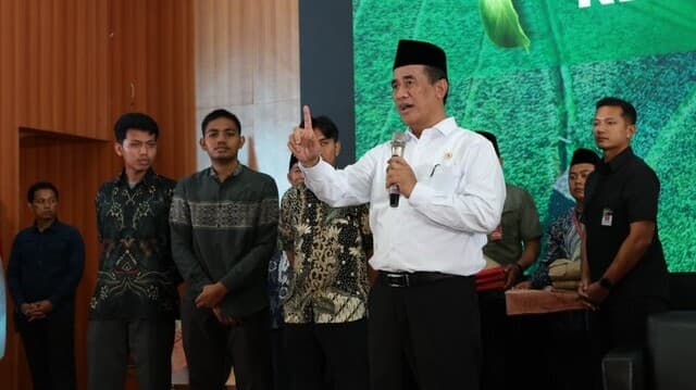 Mentan Amran Ajak Hidayatullah Gerakkan Petani Milenial Wujudkan Swasembada Pangan